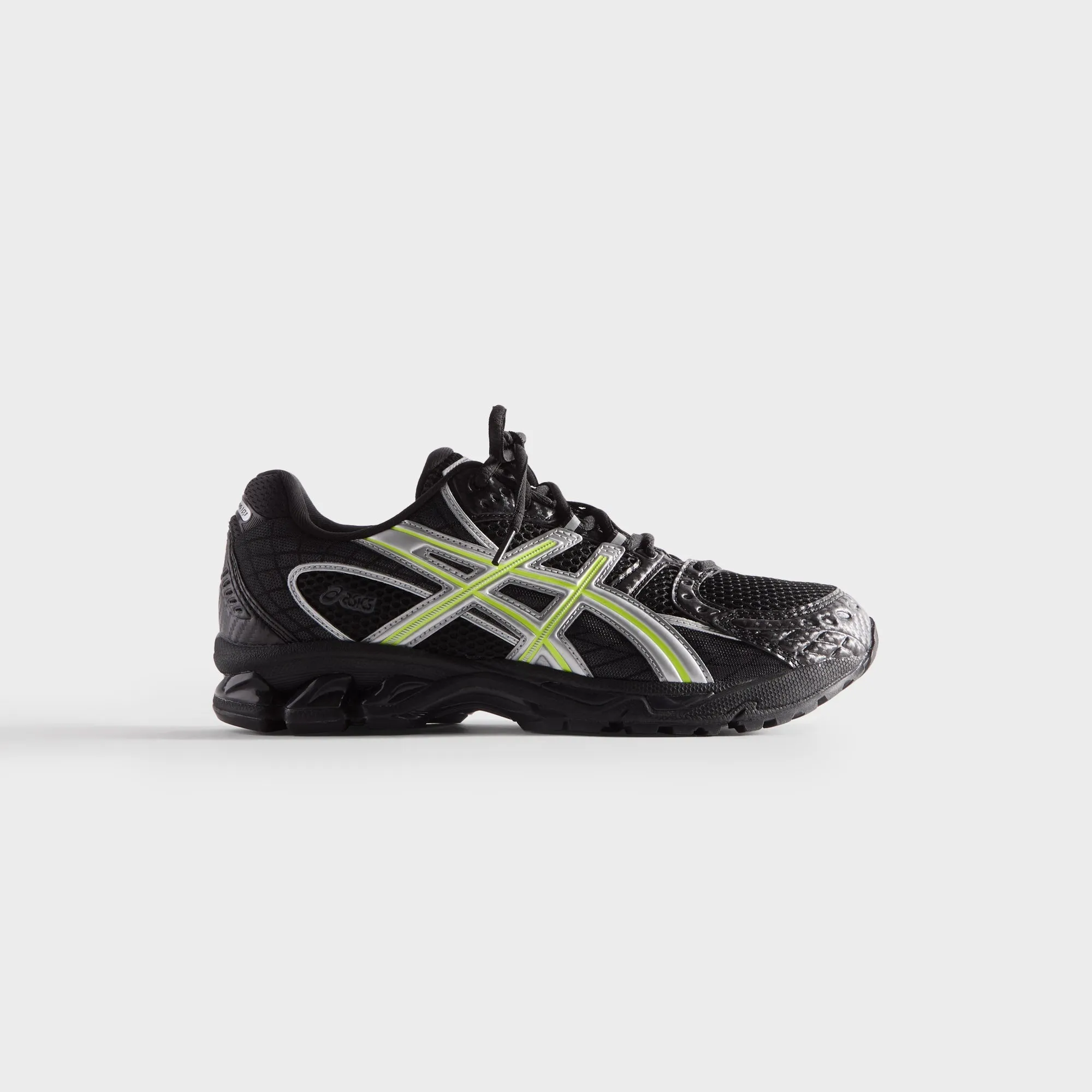 Kith for ASICS GEL-NIMBUS? 10.1 - Black / Pure Silver Zip   Up Style Elastic Gusseted Tongue
