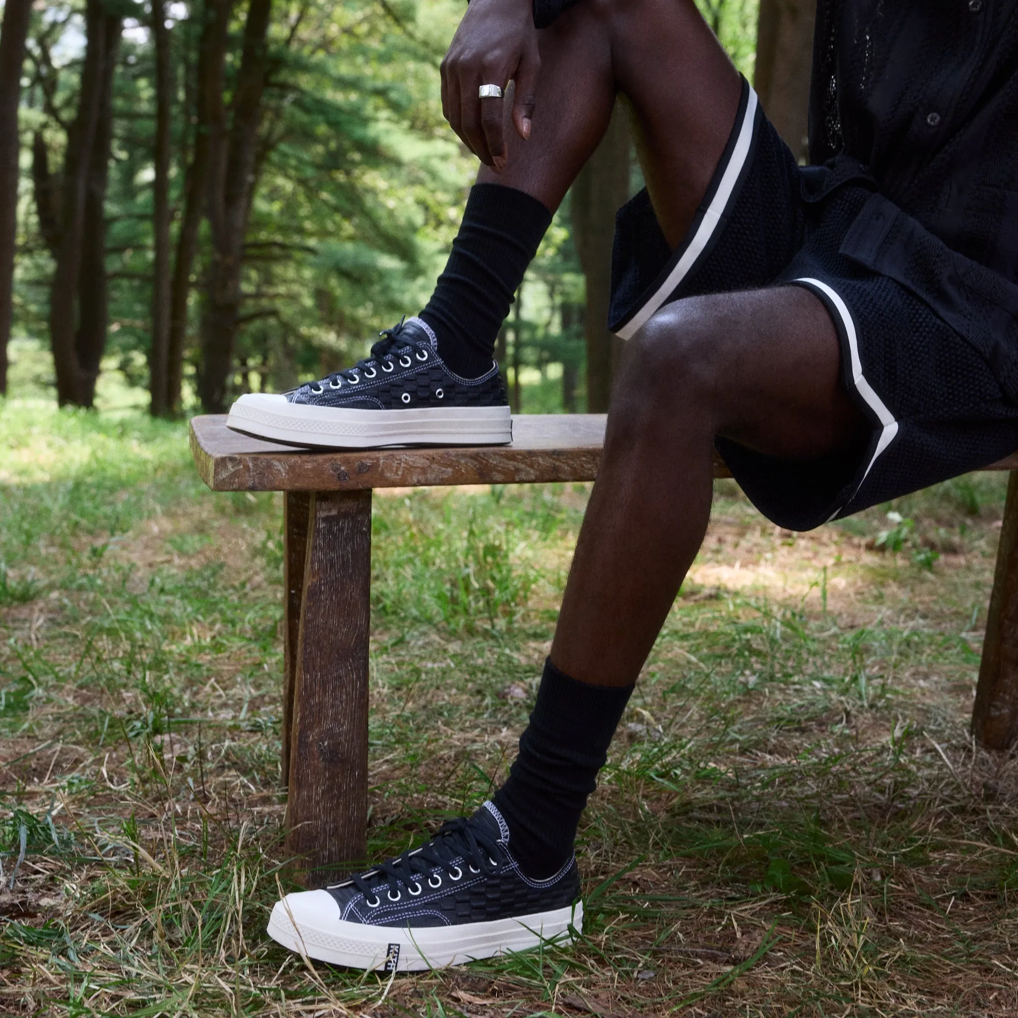 Urban Function Kith for Converse Chuck Taylor All Star 1970 Ox - Black / Egret / White Box