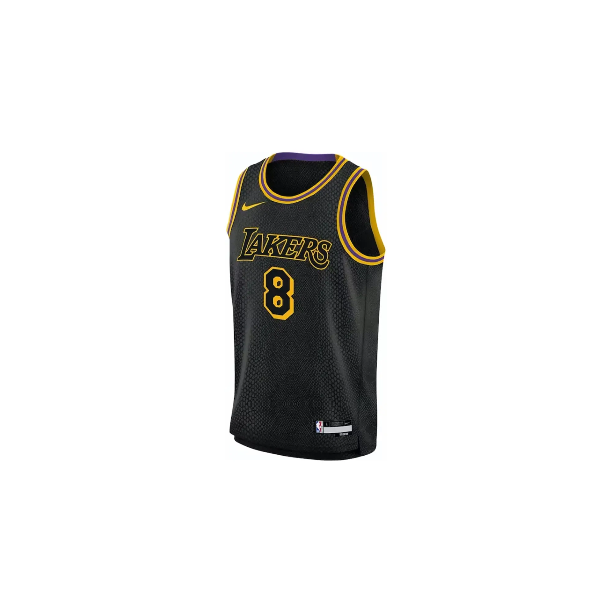 Strong Stride Kobe Mamba Mentality Los Angeles Lakers City Edition Swingman Jersey 'Black' FW23 (2023)