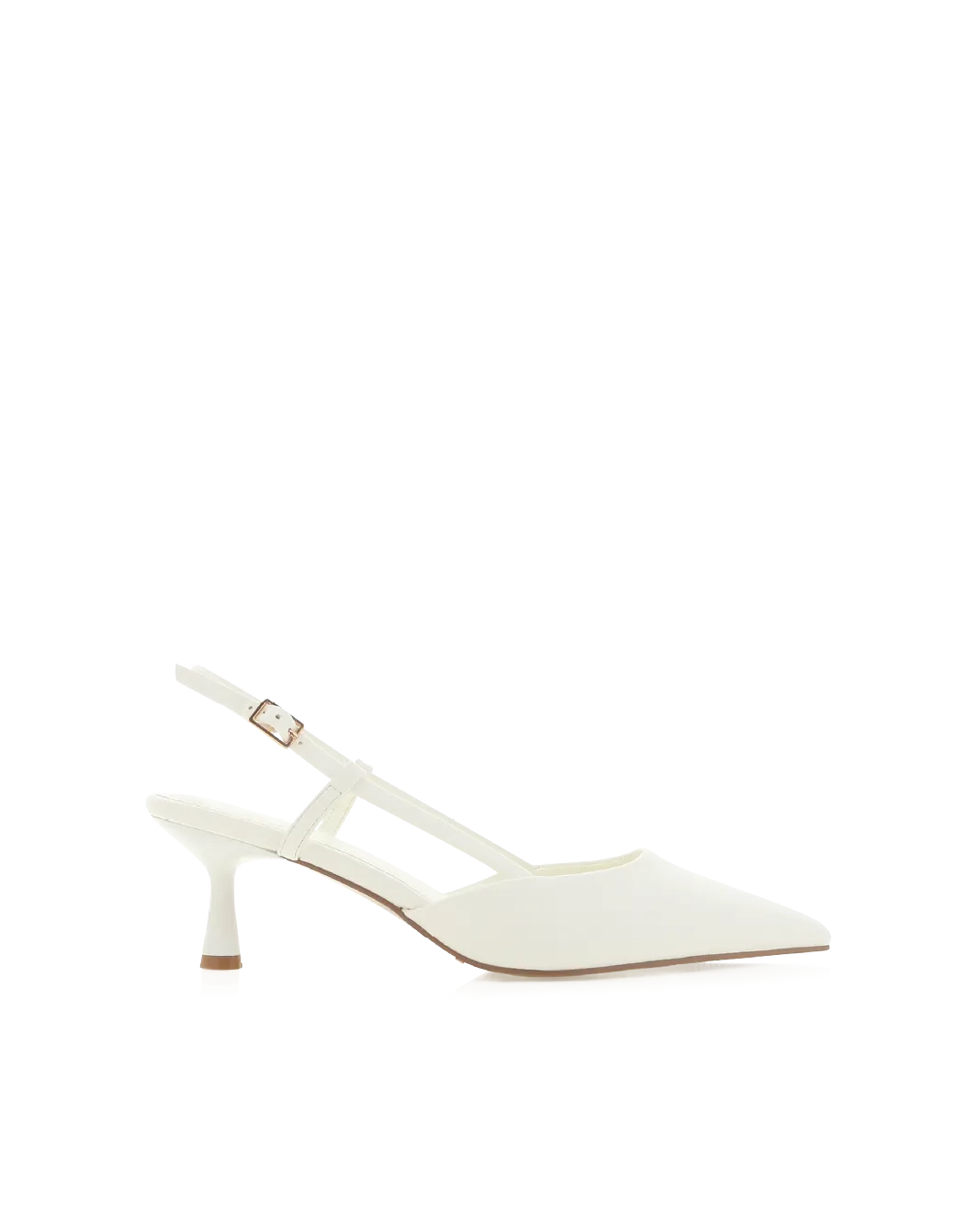Fashion Booties Zip Loop KYRIE - WHITE