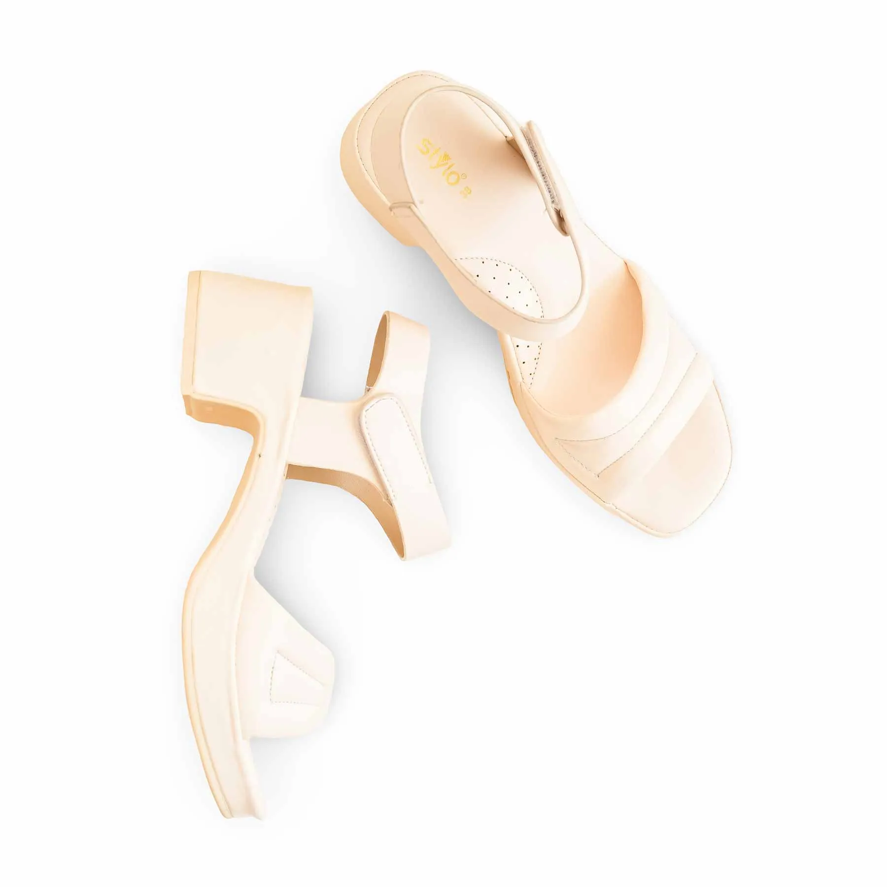 Fawn Formal Women Sandal PU0515 Memory Pad High Arch