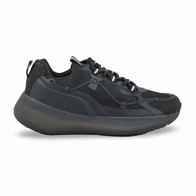 Black Casual Sneaker For Ladies AT7350 Hydration Wicking Ultra Cushion