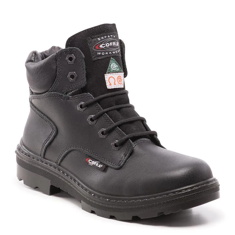 Leader 6" steel toe water resistant leather work boots 426 Storm Proof Low Profile Silhouette