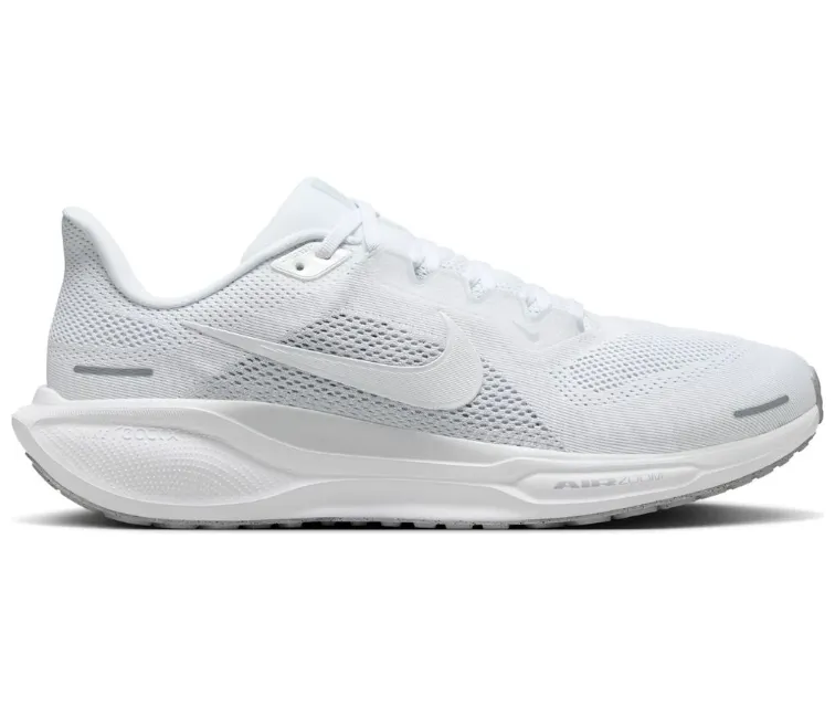 Active Days Mens Nike Pegasus 41 (White/Pure Platinum)