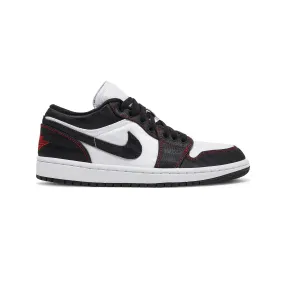 Comfortable Front HeelCushioning Air Jordan 1 Low SE Utility 'White Black Gym Red' W (2021)