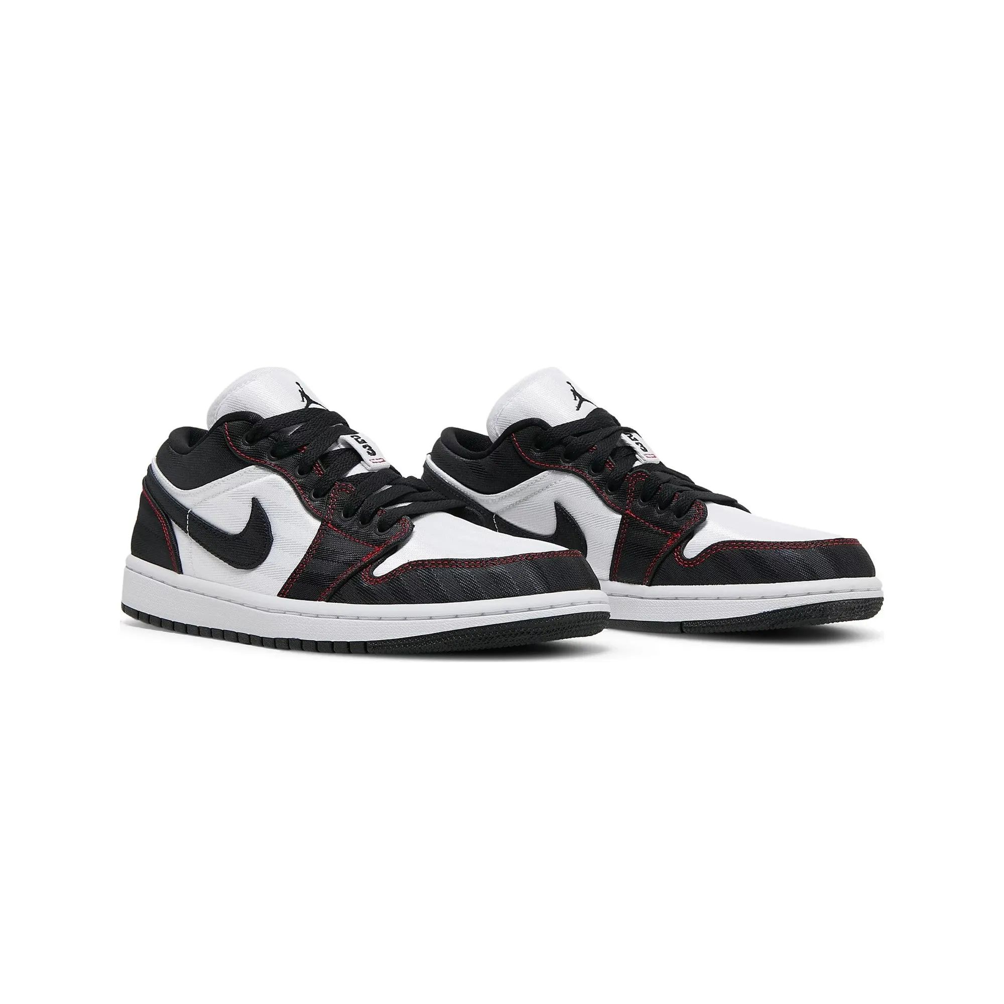 Versatile Design Running Errands Air Jordan 1 Low SE Utility 'White Black Gym Red' W (2021)