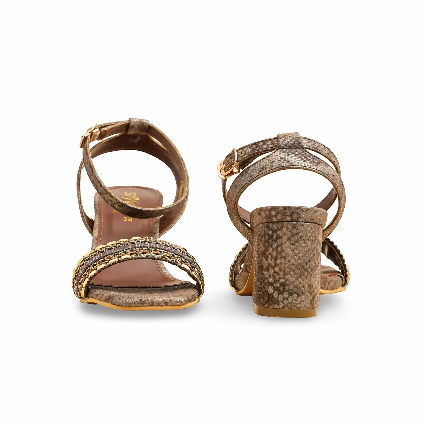 Brown Formal Sandal FR5407 Confidence Spark