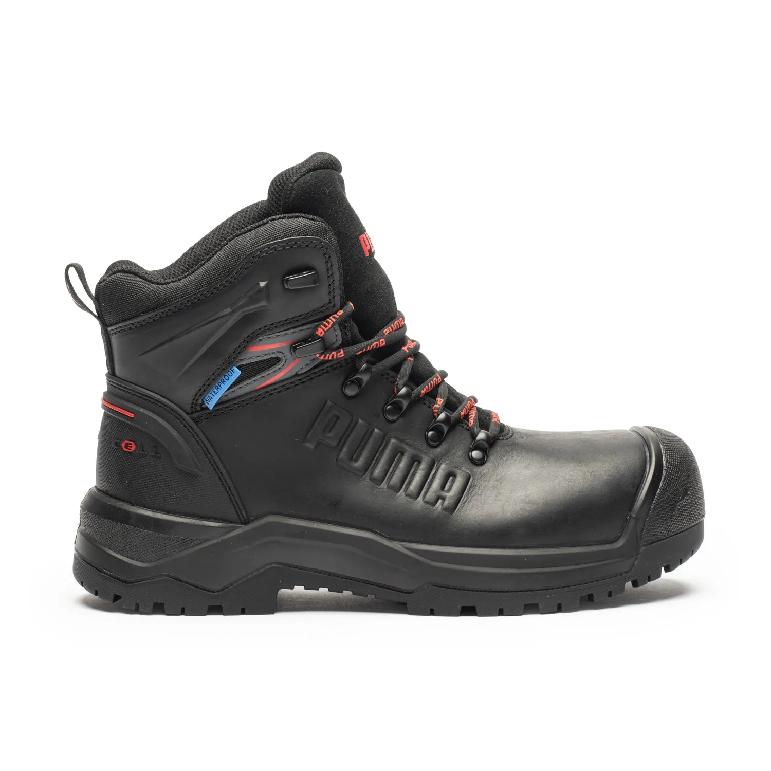 Iron Black Men's 6" Composite Toe Work Boots 632743 Waterproof Active Nomad Shear Warm