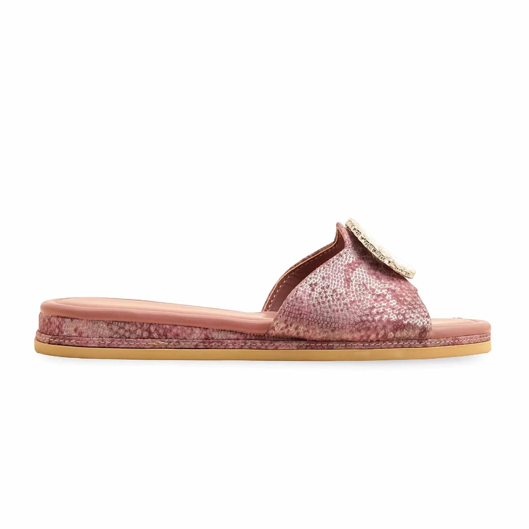 Durable Sole Gym Glow Lilac Formal Slipper FR8376