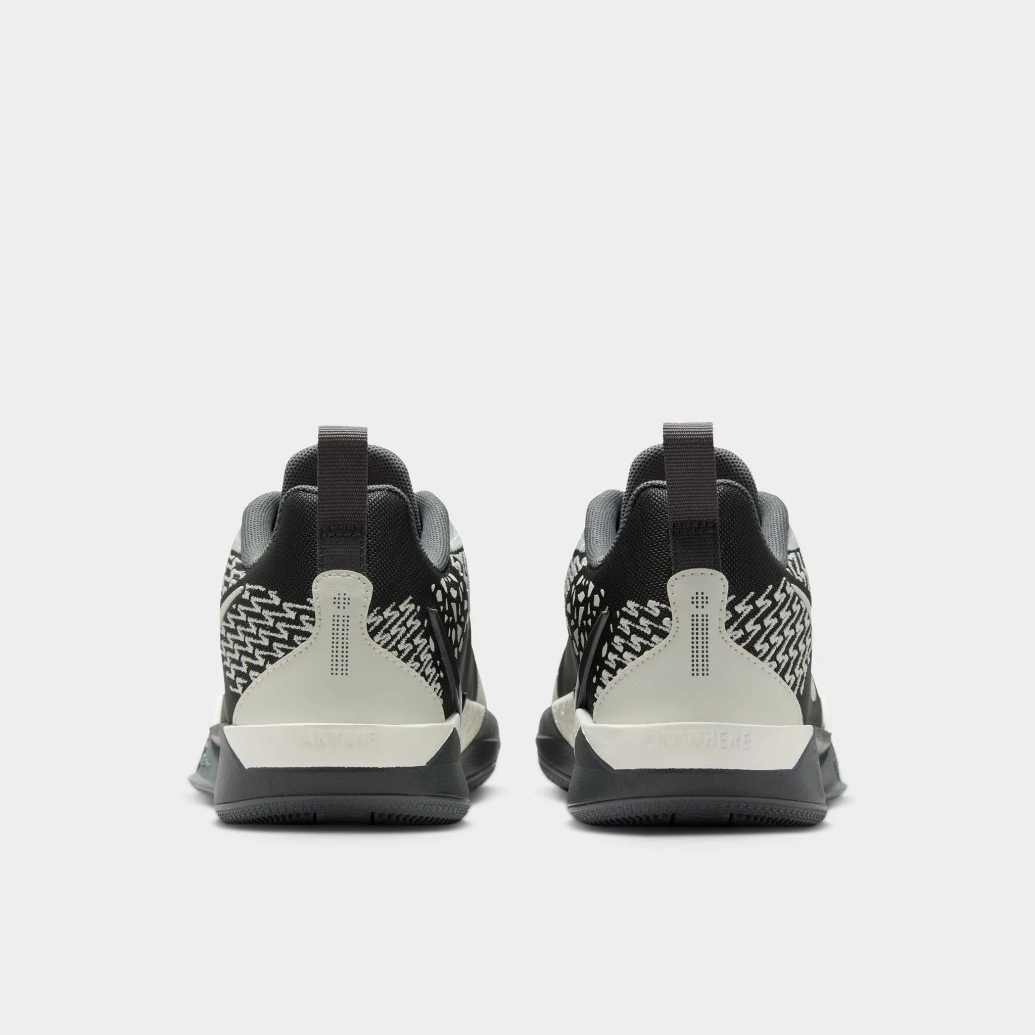 Torsional Stability Frame Iconic Footwear Nike Sabrina 2 GS Iron Grey / Sail - Hot Punch