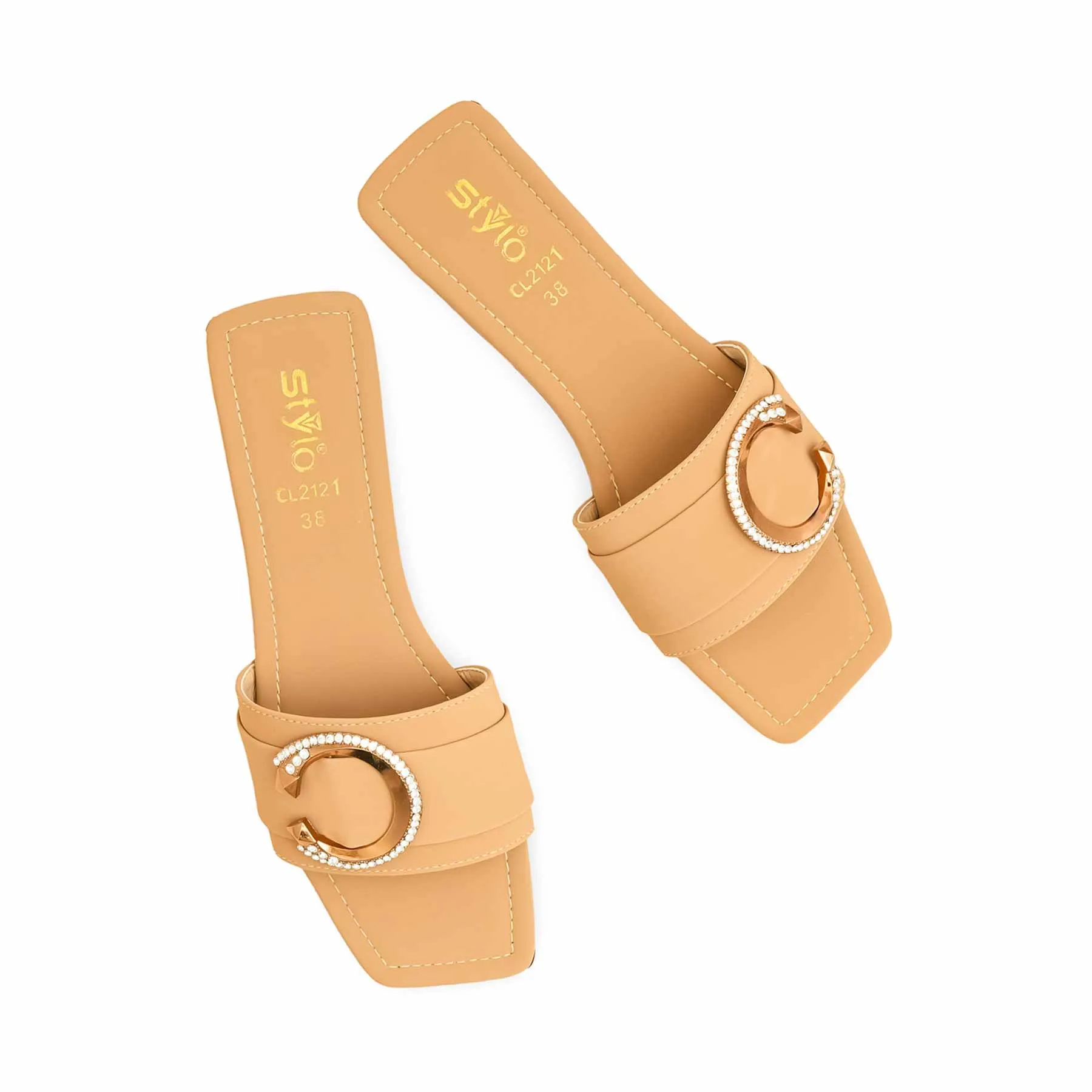 Fawn Casual Slipper CL2121 Arch Care Hill Path