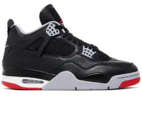 High-performance ease Men's Nike Air Jordan 4 Retro (Bred Reimagined)
