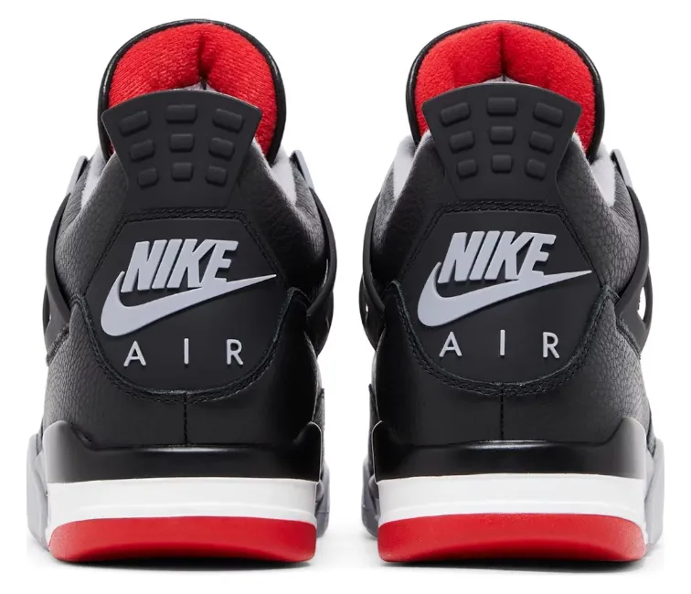 Clean Finish Men's Nike Air Jordan 4 Retro (Bred Reimagined)
