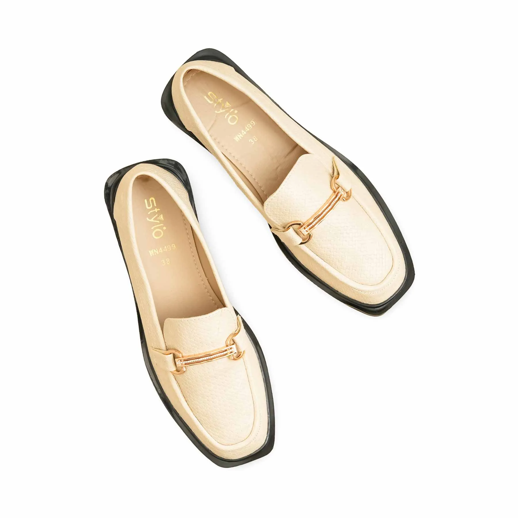 Fawn Moccasin WN4499 Wedge Heel