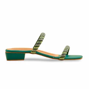 Green Fancy Slipper LFN713 Bold Statement