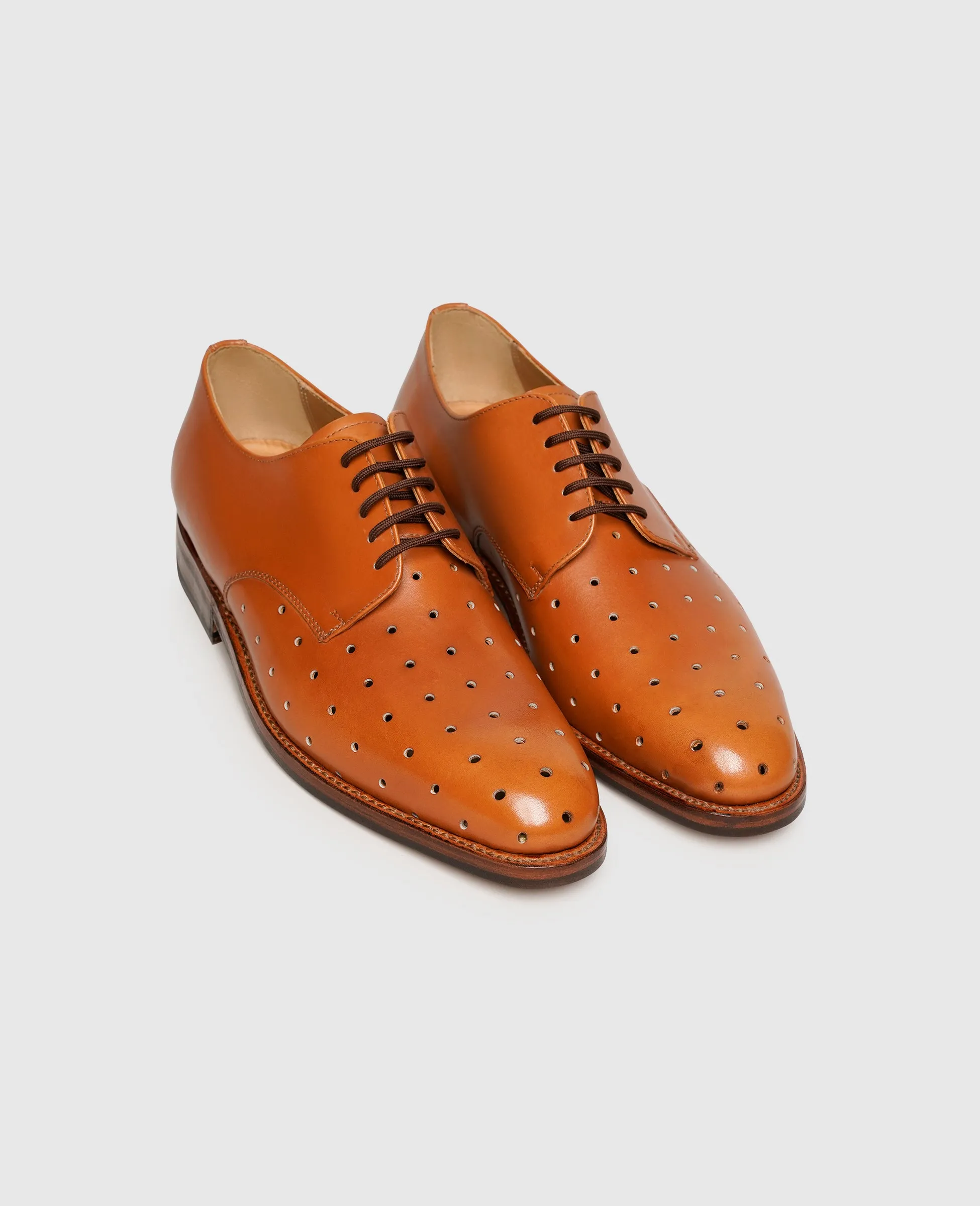 Luzern Plain TC - Cognac Mesh Upper Foot Grace