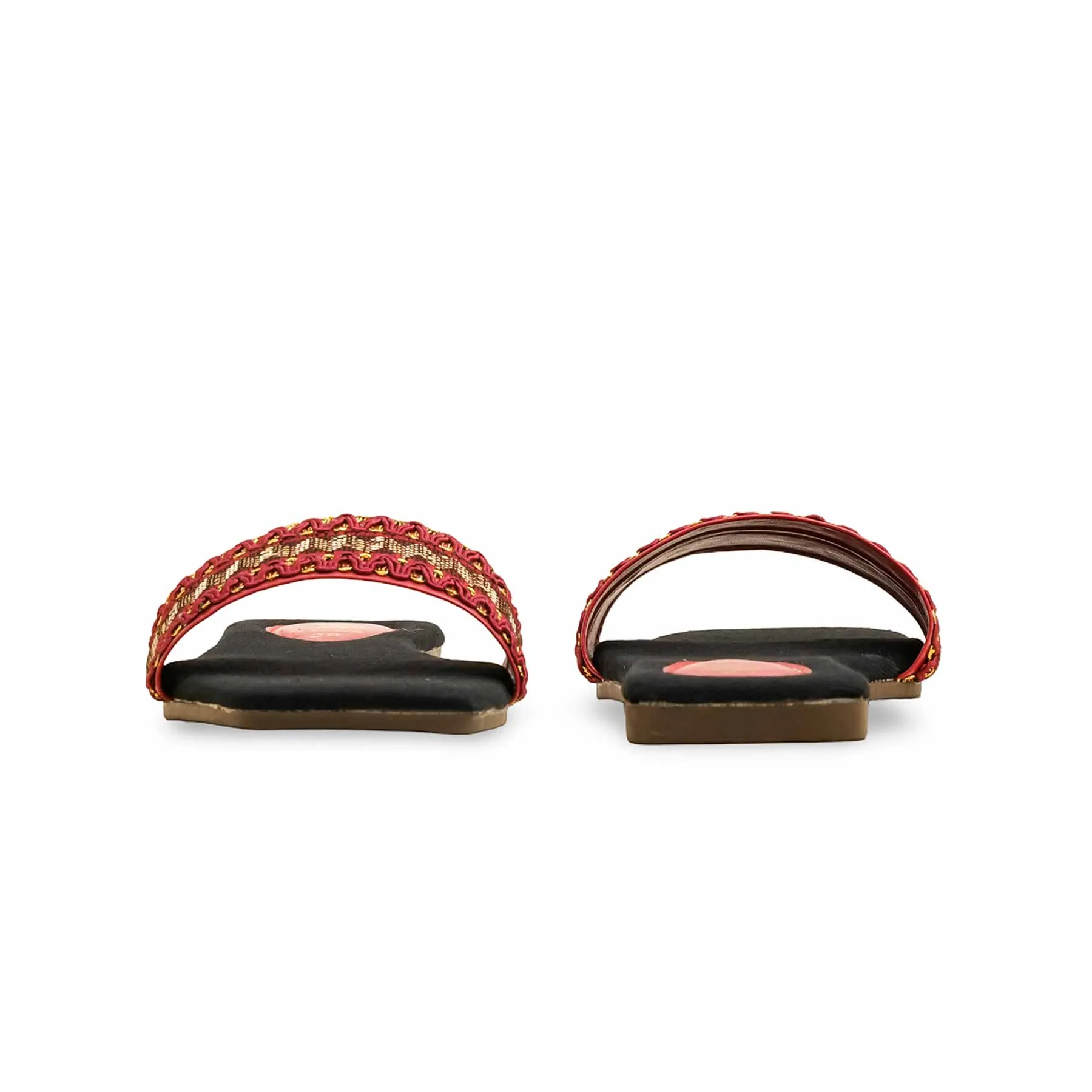 Light Step Cozy Cushioning Maroon Casual Slipper CL2136