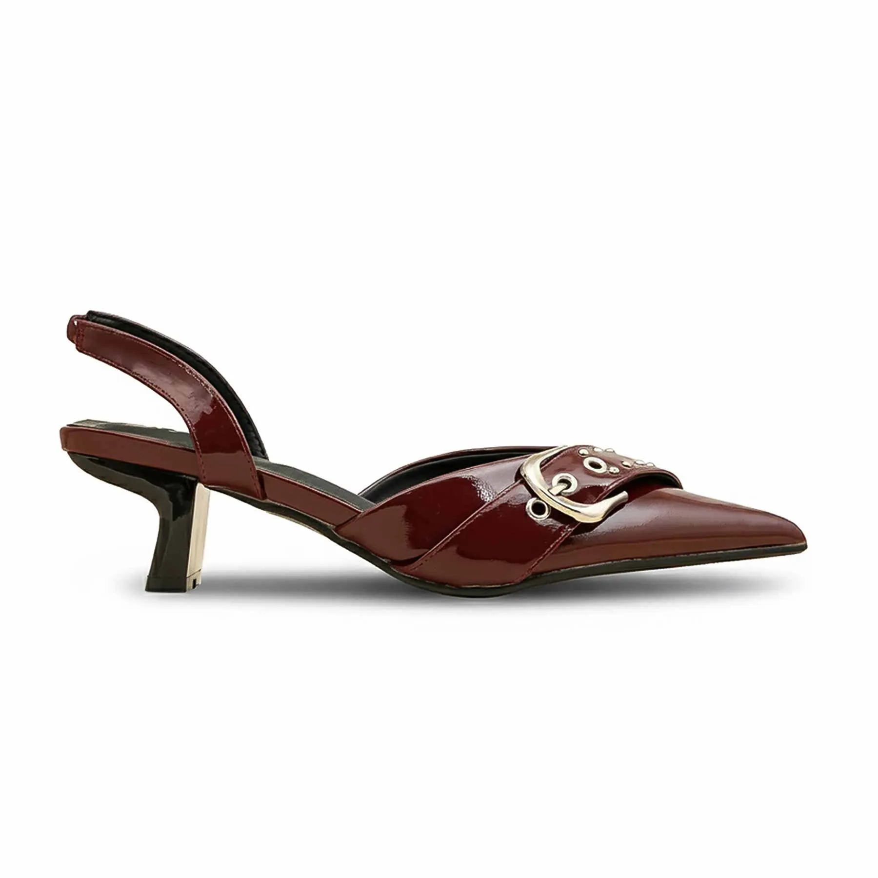 Music Show Maroon Fancy Bridal Back Open WN5441