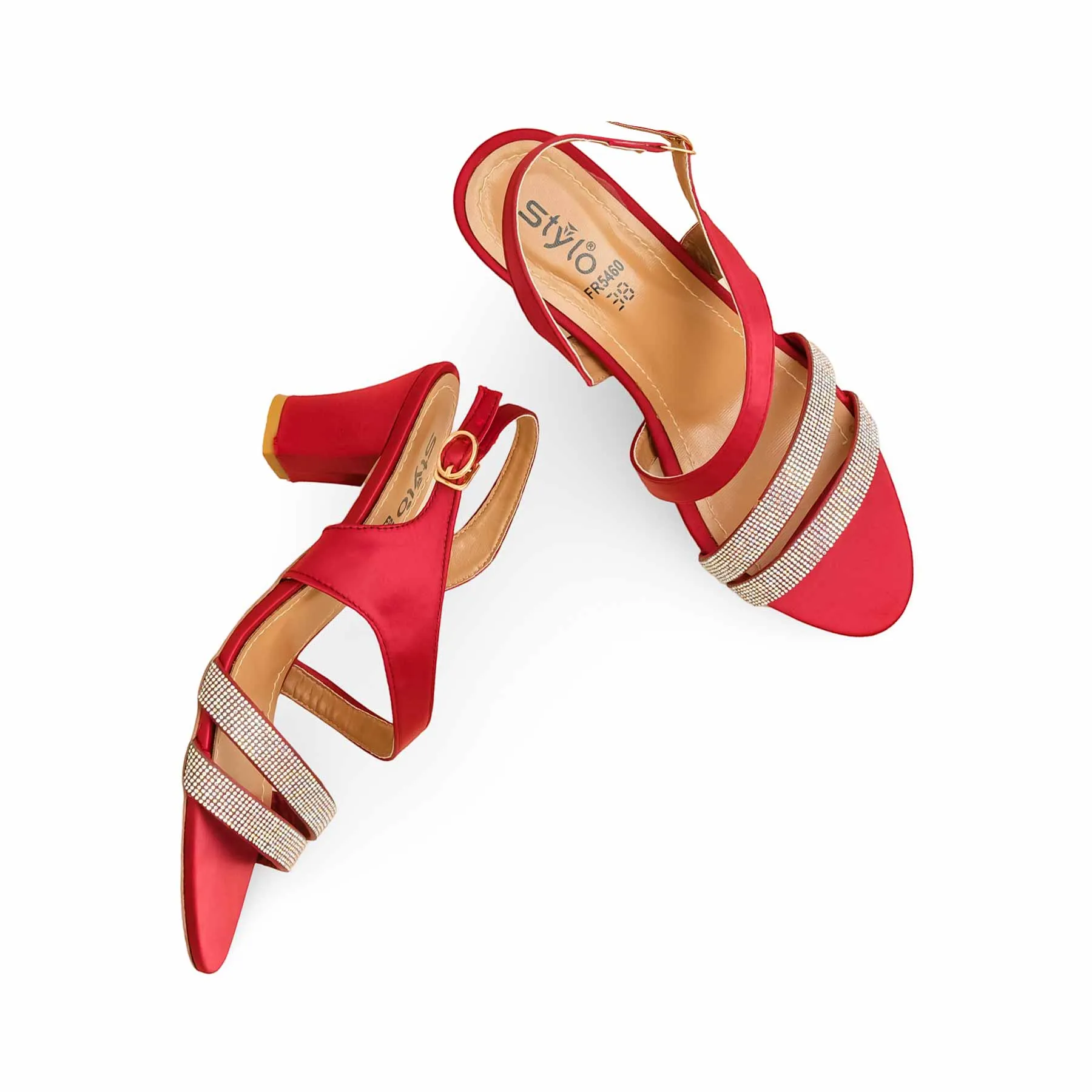 All Day Wear Maroon Formal Sandal For Women FR5460