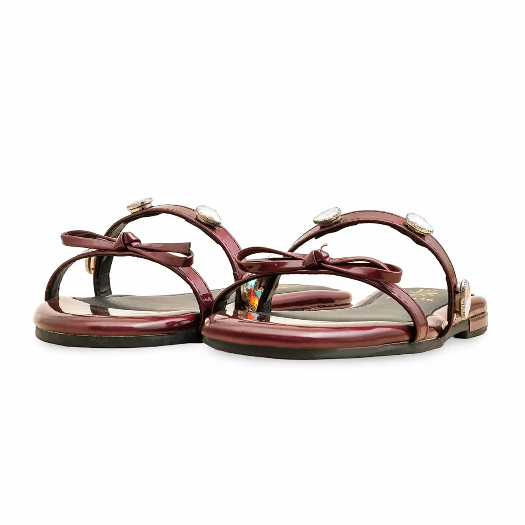Maroon Formal Slipper FR8416 Fit Mood Board Walk