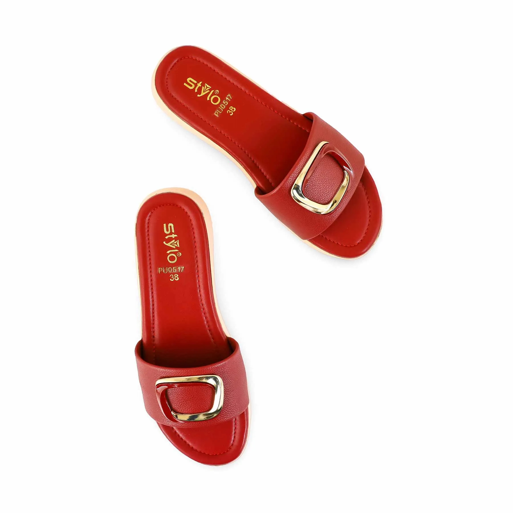 Maroon Formal Slipper PU0517 Spotlight Spark