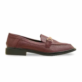 Luxury Craft Toe Guard Maroon Moccasin WN4499