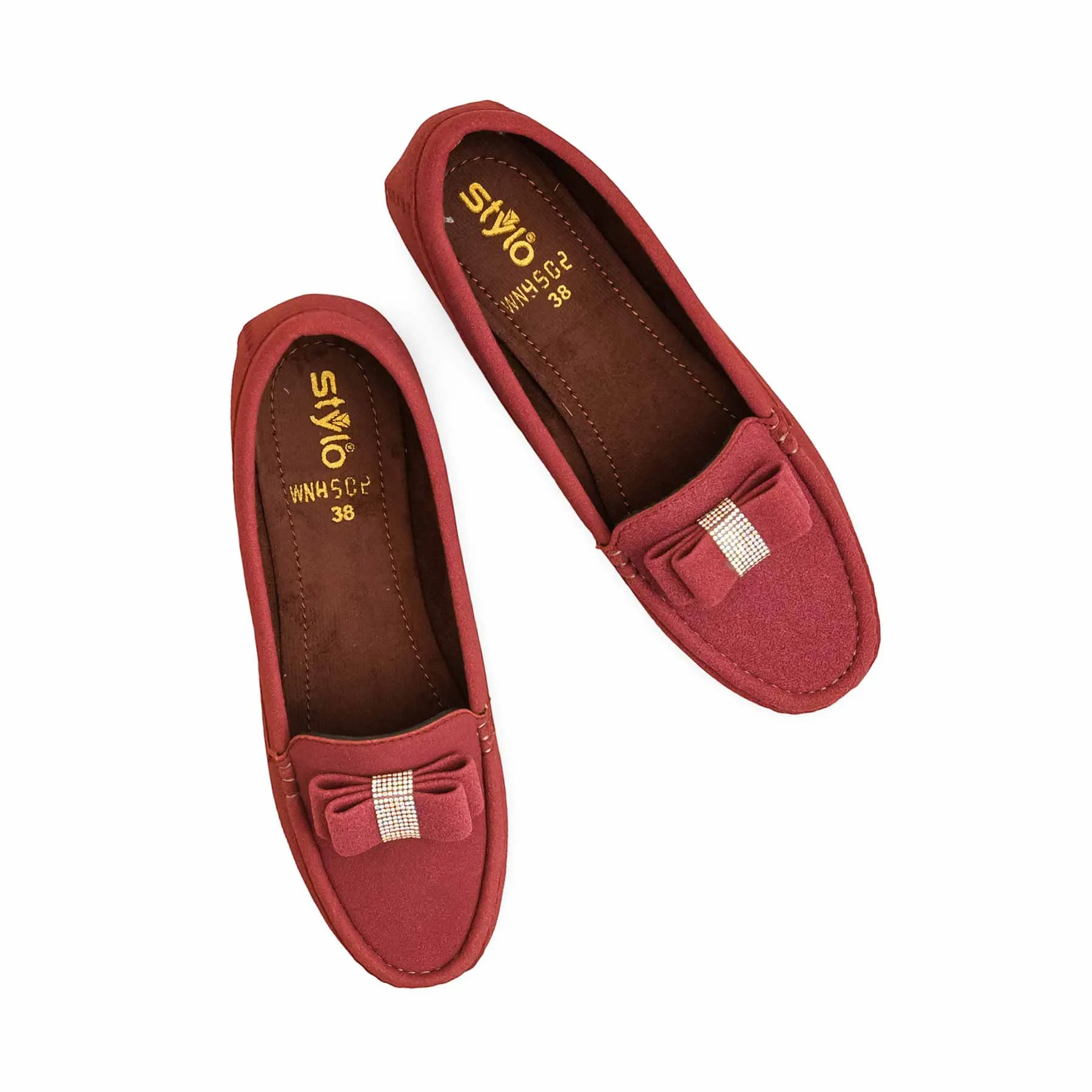 River Step Maroon Moccasin WN4502
