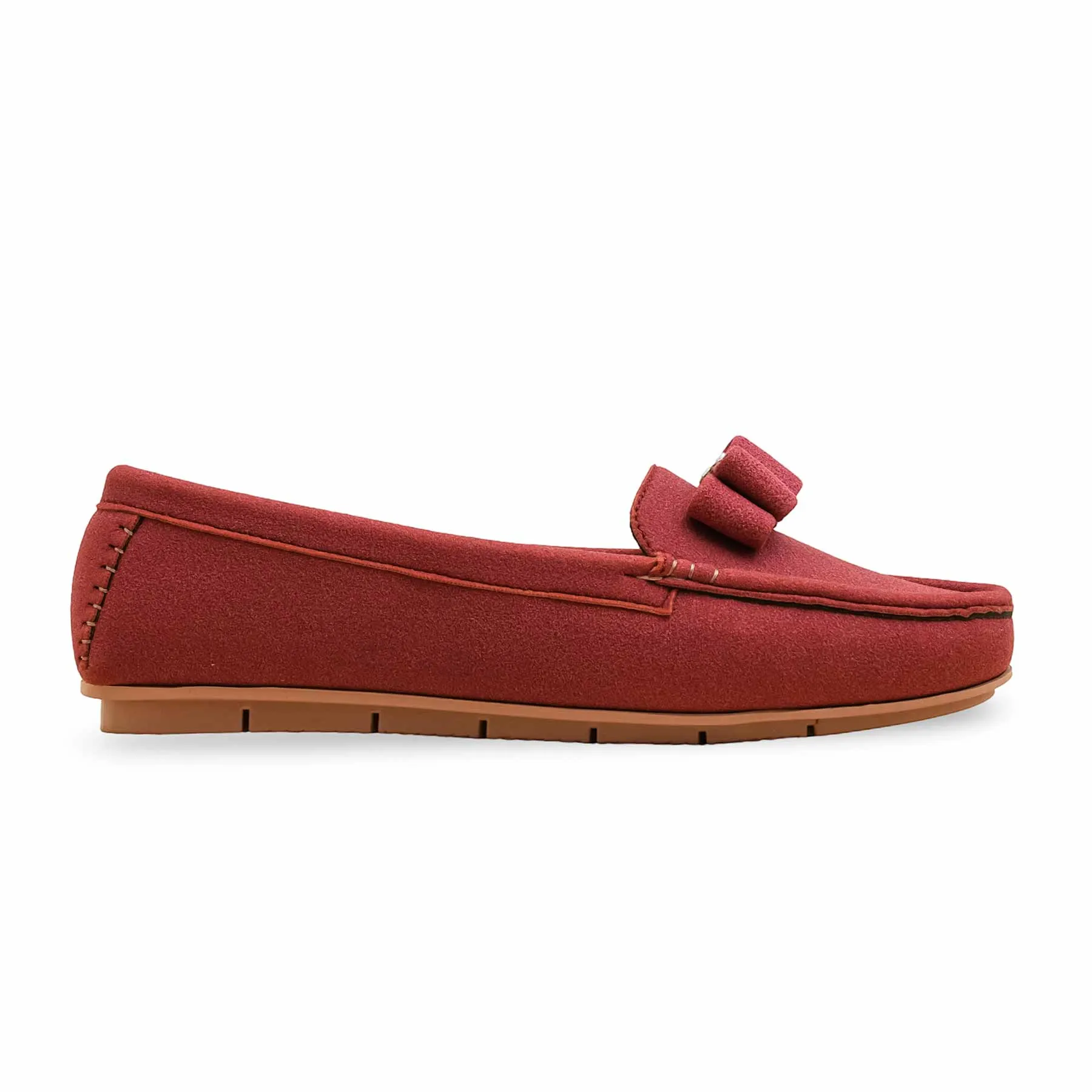 Easy Slip Maroon Moccasin WN4502
