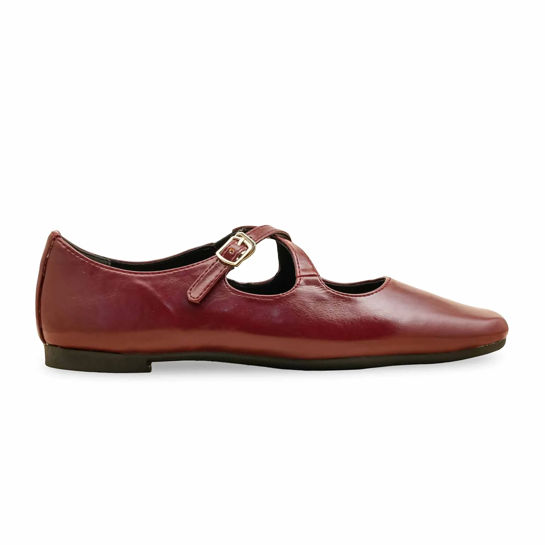 Maroon Pumps For Ladies WN1232 Timeless Footwear Life Walk