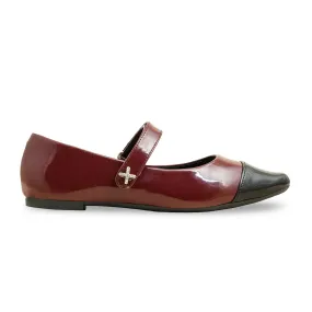 Maroon Pumps WN1199 Sun View Peace Glow