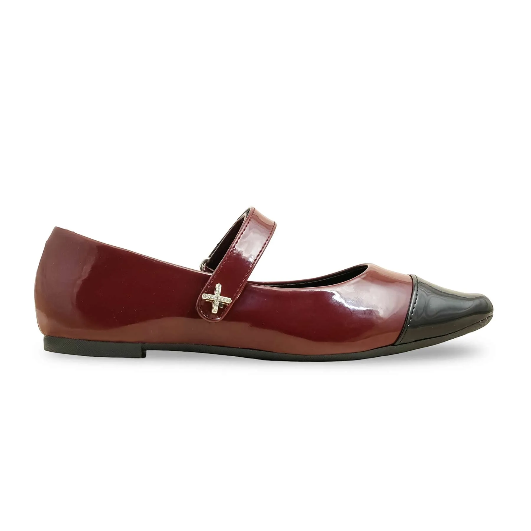 Maroon Pumps WN1199 Sun View Peace Glow