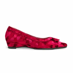 Fashionable Heels Maroon Women Pumps WN1248