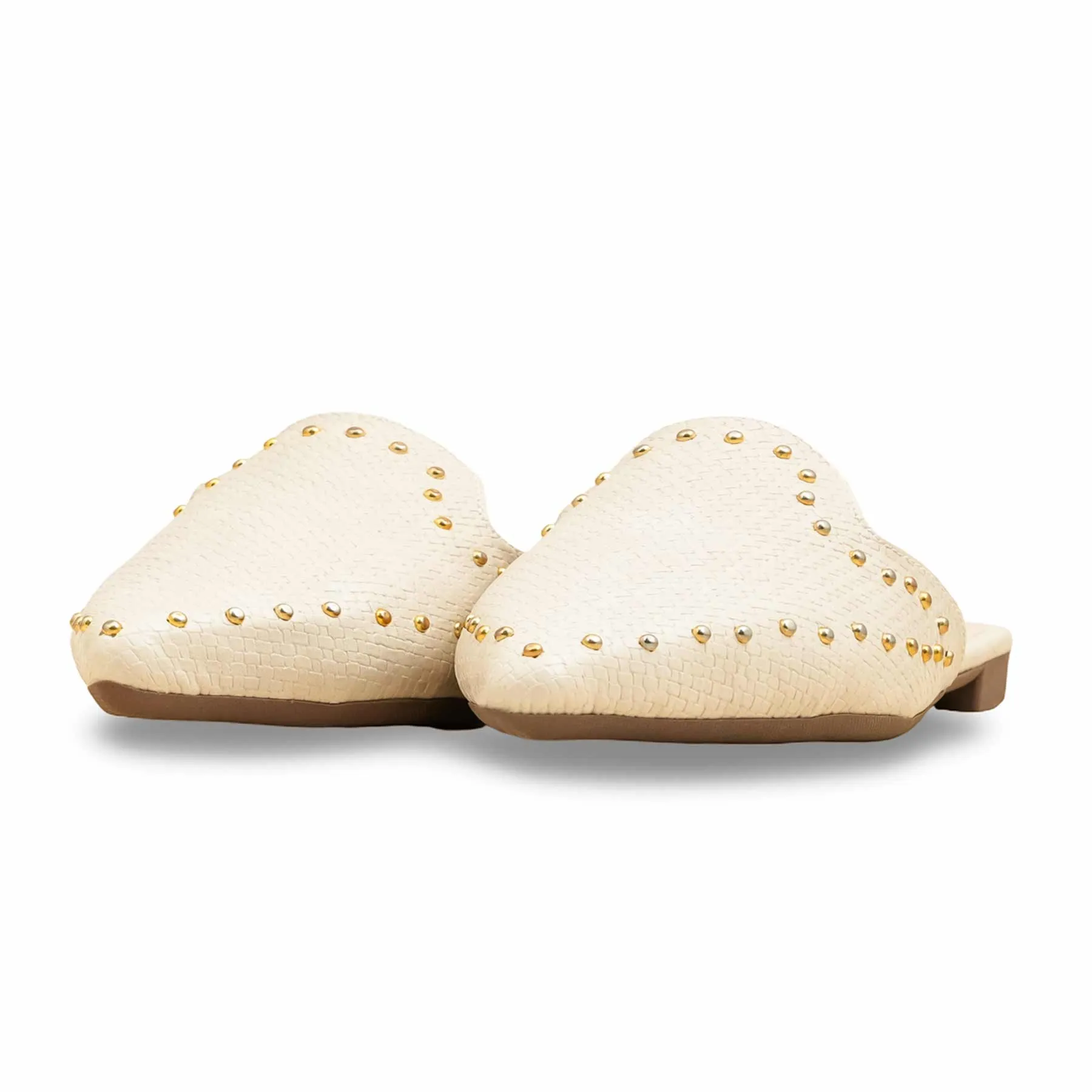 Comfy Walk After Dark Beige Back Open For Women WN5488