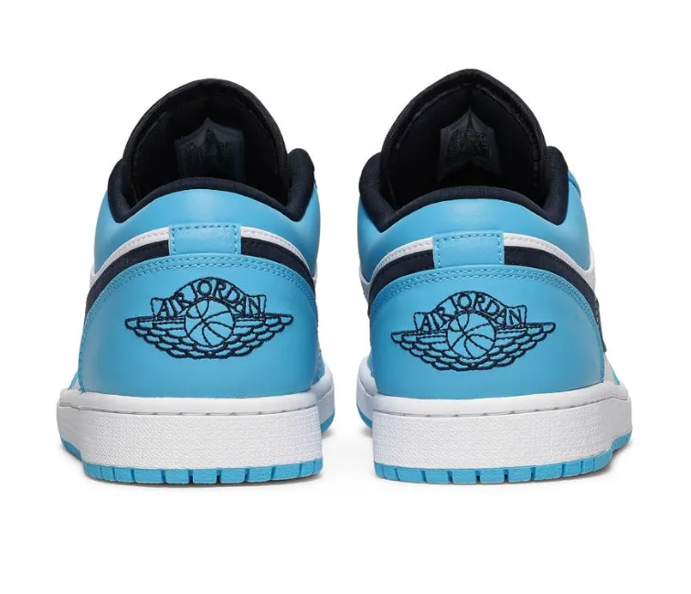 Casual Travel Ultimate Comfort Men's Nike Air Jordan 1 Low (UNC)