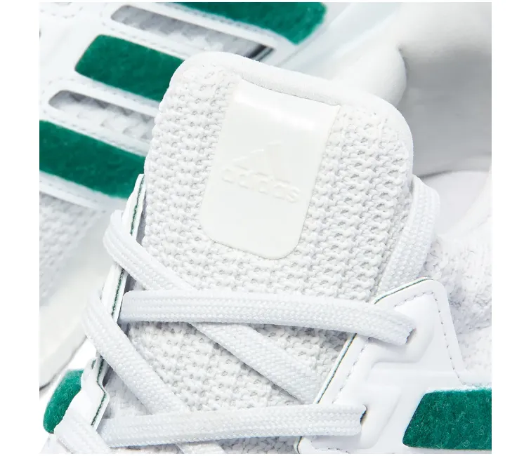 Energy Returning Midsole Moisture   Wicking Men's Adidas Ultraboost 4.0 DNA (White/Collegiate Green)