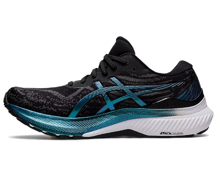 Midfoot Lock System Men's Asics Gel-Kayano 29 Platinum (Black/Blue)