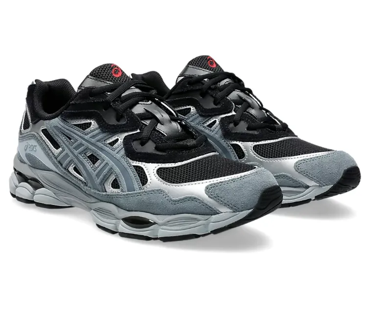 Airflow Optimized Vamp Men??s Asics Gel NYC (Black/Fjord Grey)