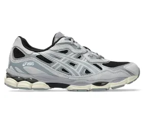 stretchy design Fashion Comfort Mens Asics Gel NYC (Black/Piedmont Grey)