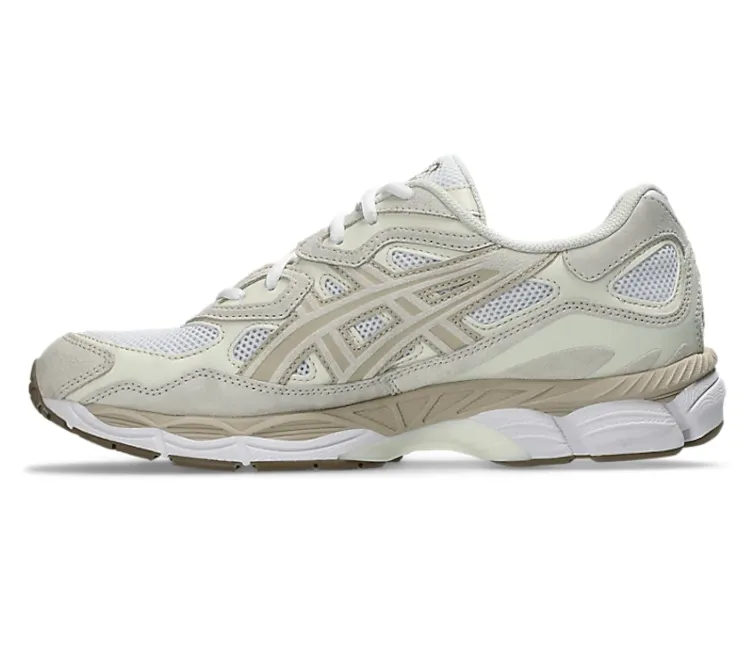Ultra Breathable Men's Asics Gel NYC (White/Cream)