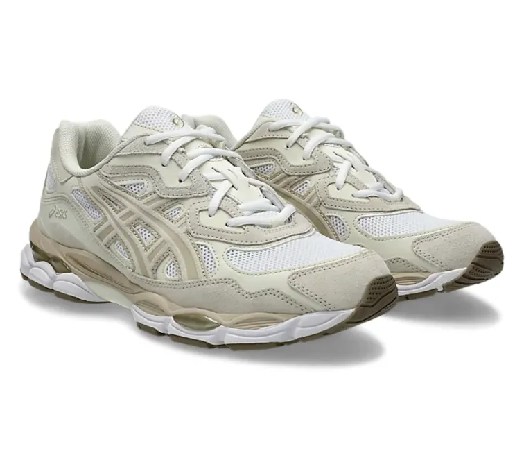 Recycled Rubber Compound Simple Match Men's Asics Gel NYC (White/Cream)