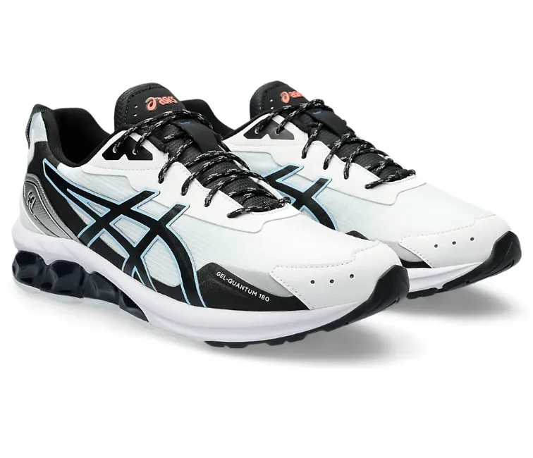 Workout Routine Eco Performance Mens Asics Gel Quantum 180 LS 5 (White/Black)