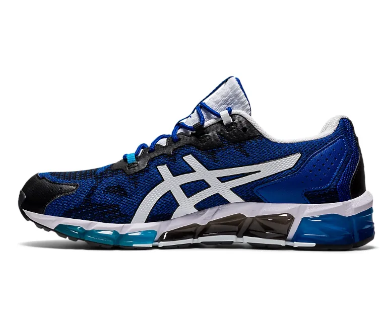Men's Asics Gel-Quantum 360 6 (Black/Blue/White) Slip-resistant fit Running Routine