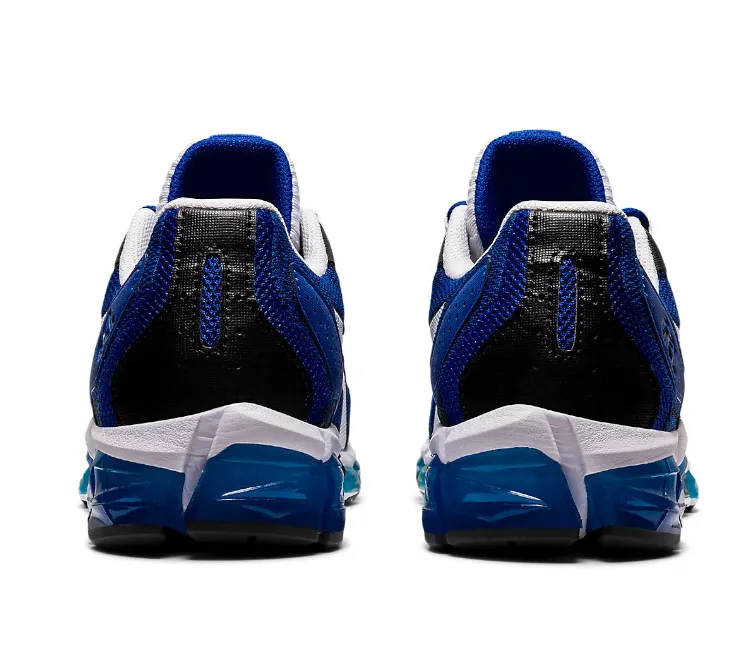 Men's Asics Gel-Quantum 360 6 (Black/Blue/White) Balanced Sole Stable Sole