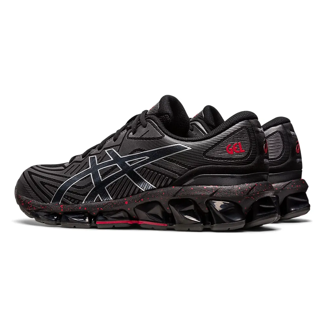Moisture Wicking Interior Comfort water Men's Asics Gel-Quantum 360 7 (Black/Cayenne)