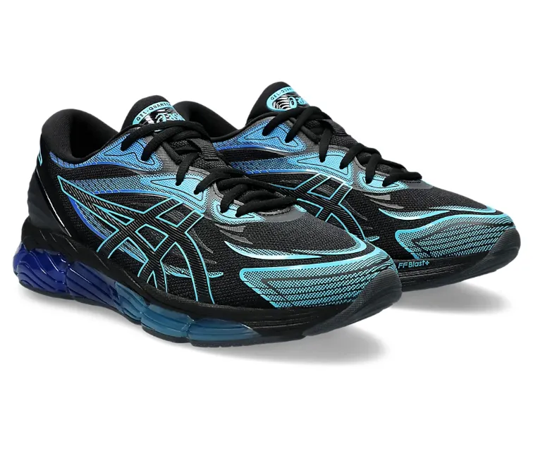 Airflow Optimization Elastic Lacing Men's Asics Gel-Quantum 360 8 (Black/Aquarium)