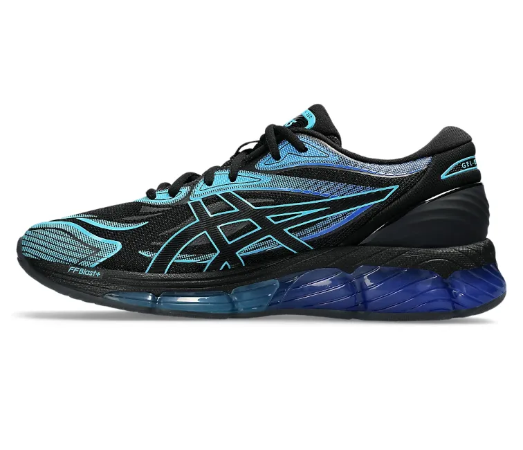 Cushion Sole Comfort collar Men's Asics Gel-Quantum 360 8 (Black/Aquarium)