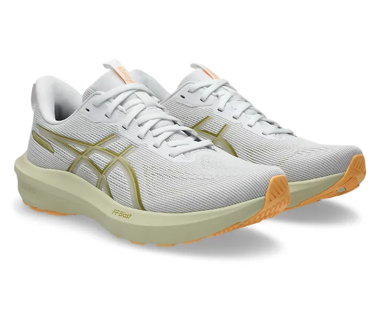 Secure fit Outdoor Training Men??s Asics GT-1000 14 (White/Lemon)