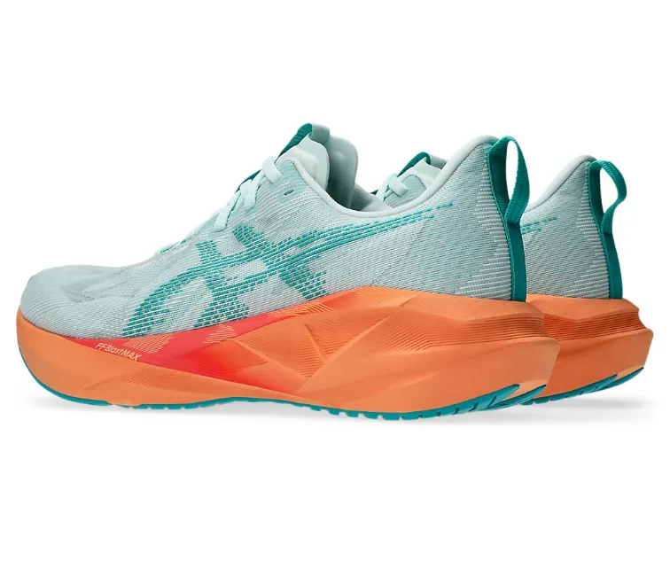 Men's Asics Novablast 5 (Soothing Sea/Wave Teal) Zero Drop Sole Freedom Walk