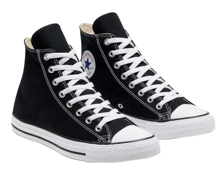 Men's Converse Chuck Taylor High Tops (Black/White) All Day Comfort Padding
