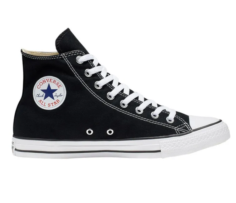 Slim Style Men's Converse Chuck Taylor High Tops (Black/White)